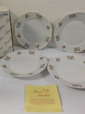 Princess House Rose Garden Porcelain Lunch / Dessert/ Salad Plate 8 " New